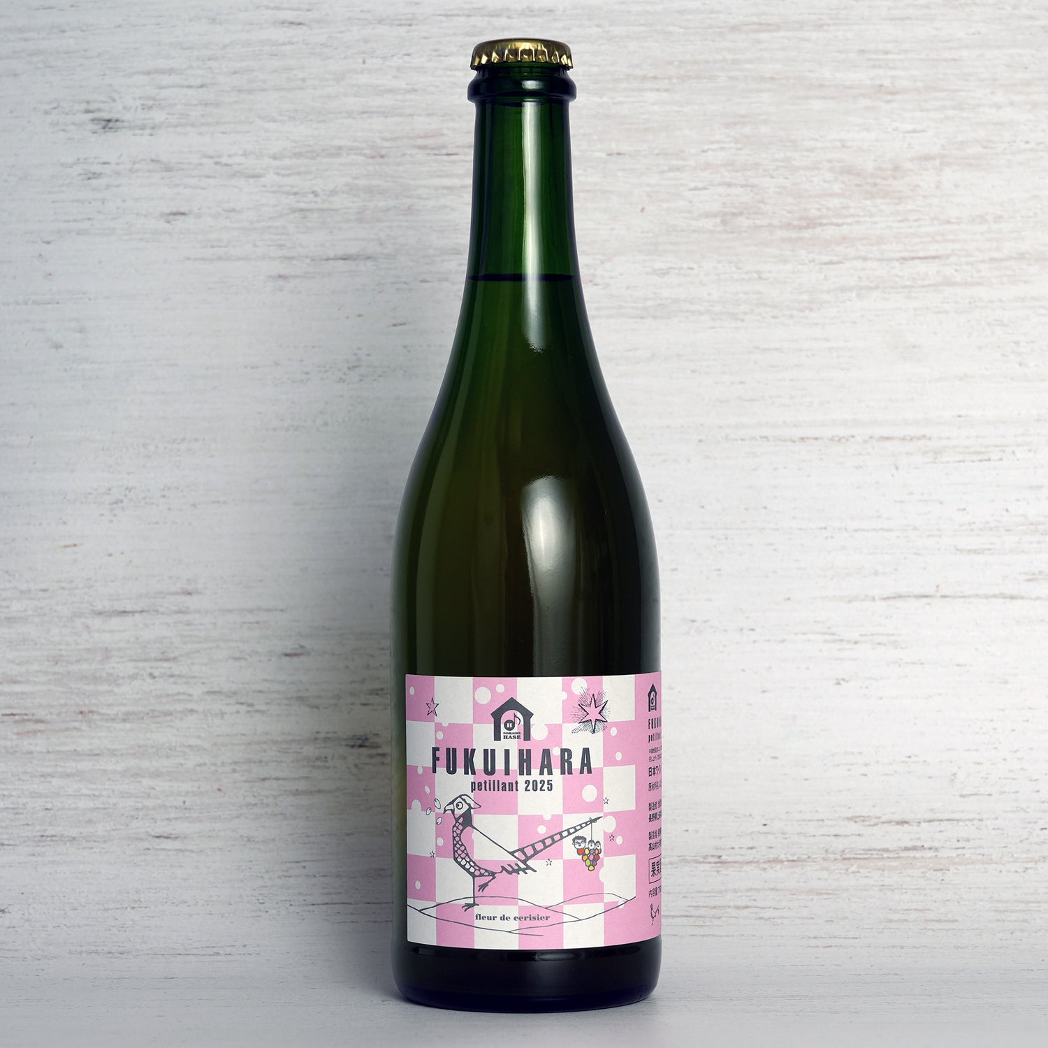 FUKUIHARA petillant 2025 fleur de cerisier / ドメーヌ・ハセ-Domaine HASE