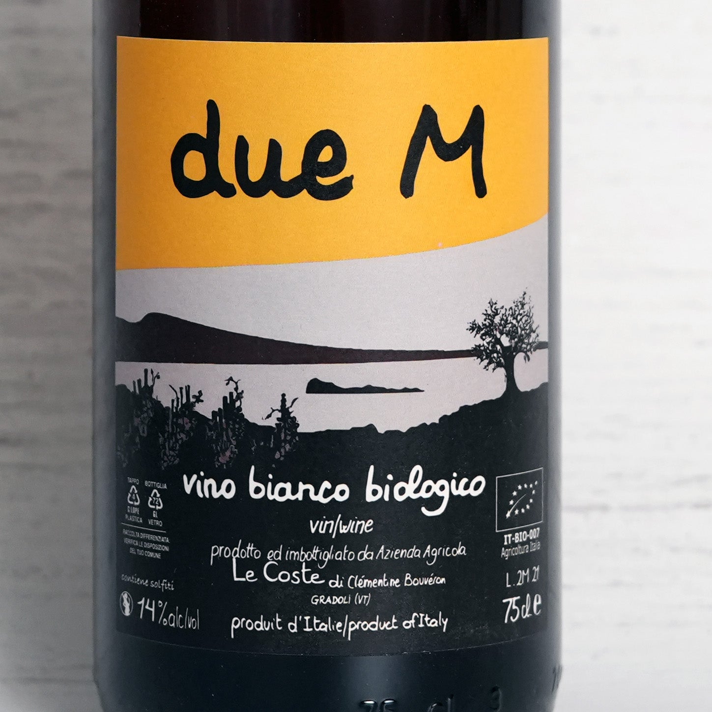 モスカート＂ドゥエ　エンメ＂ 2021 / レ コステ-Le Coste