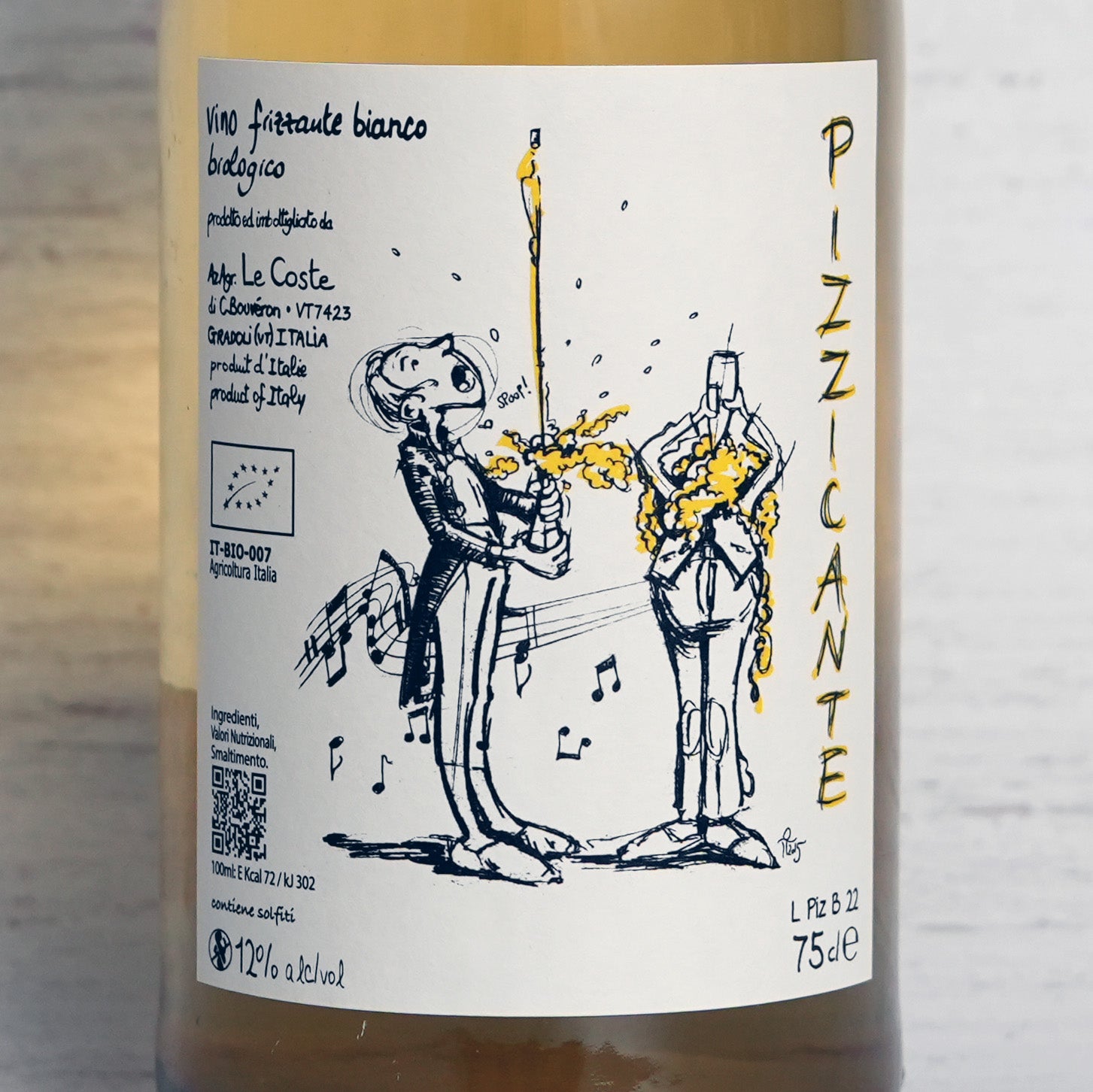 ピッズィカンテビアンコ 2022 / レ コステ-Le Coste