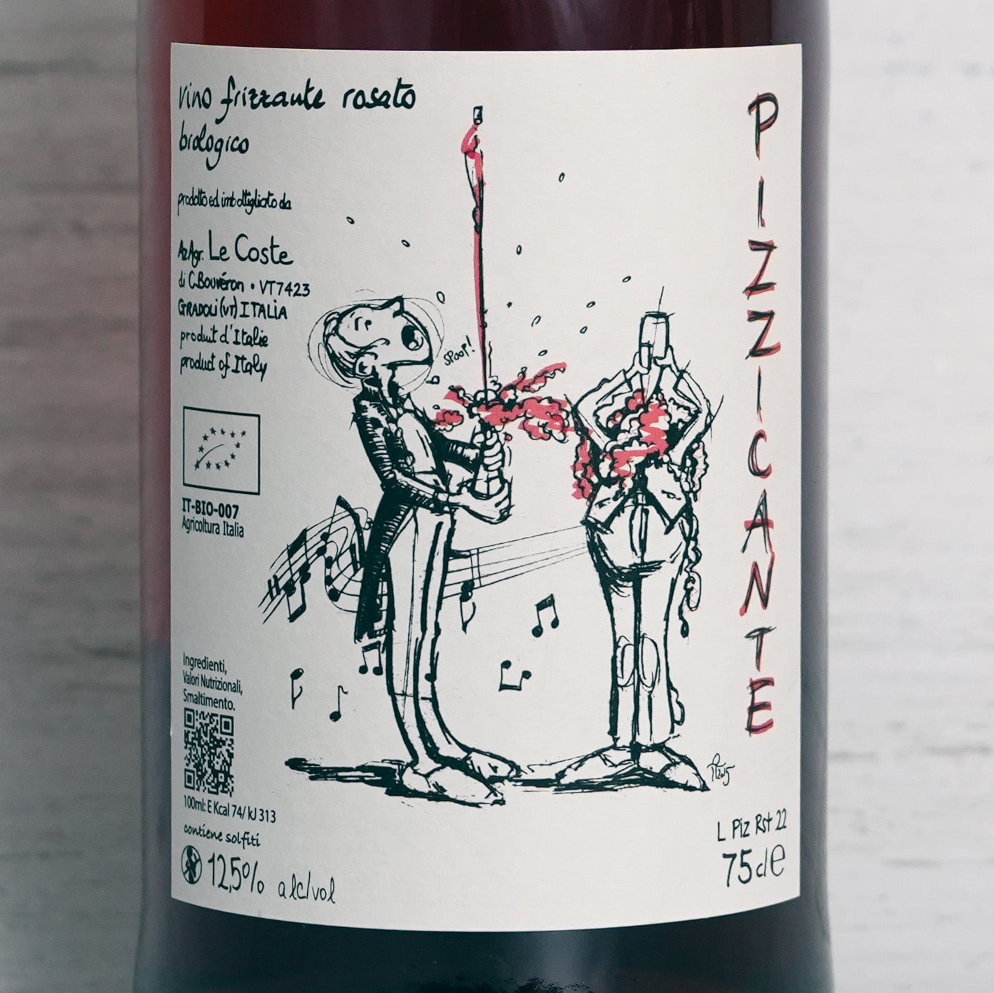 ピッズィカンテ ロザート2022 / レ コステ-Le Coste