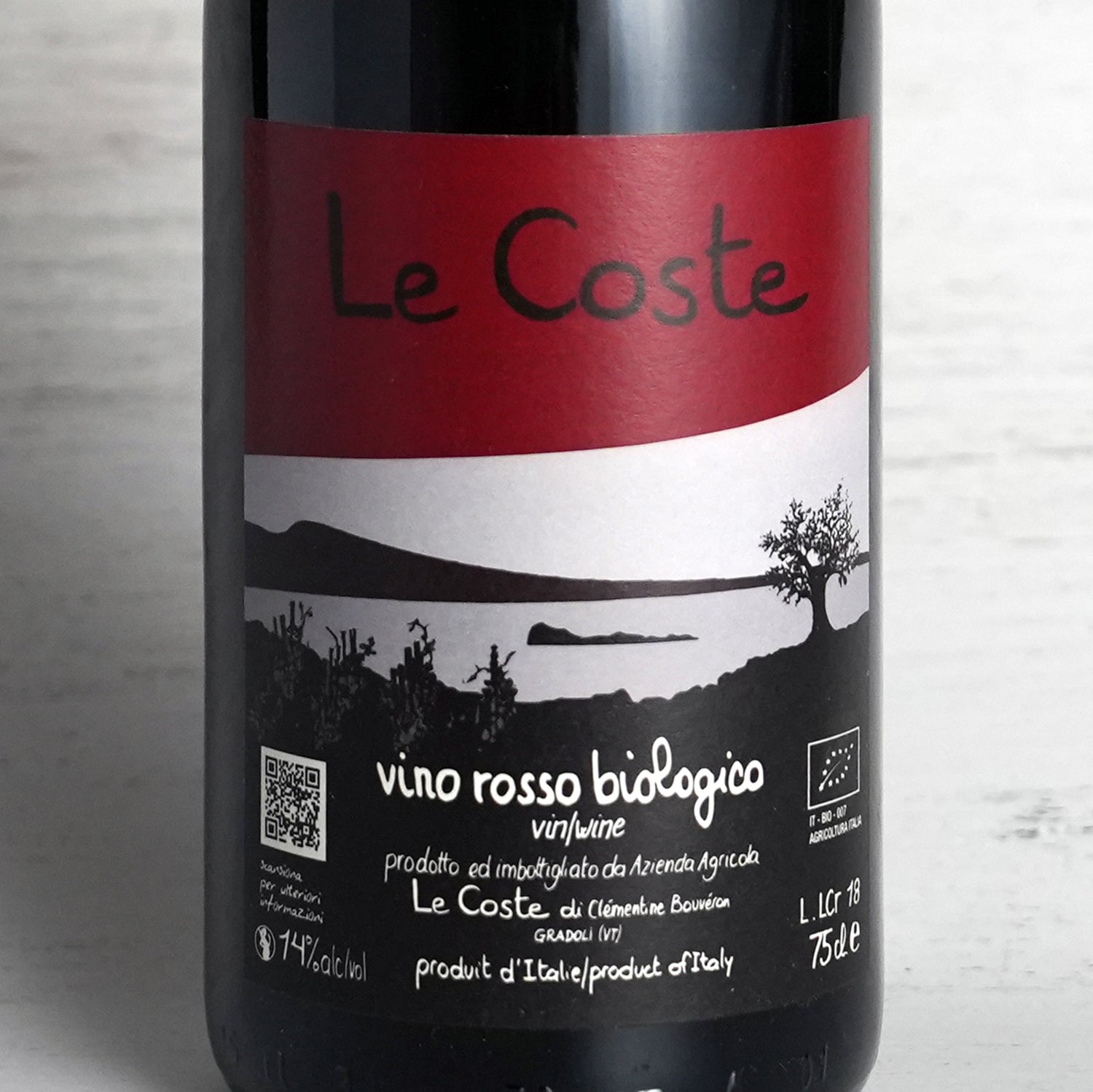 ロッソ クリュ  レ コステ 2018 / レ コステ