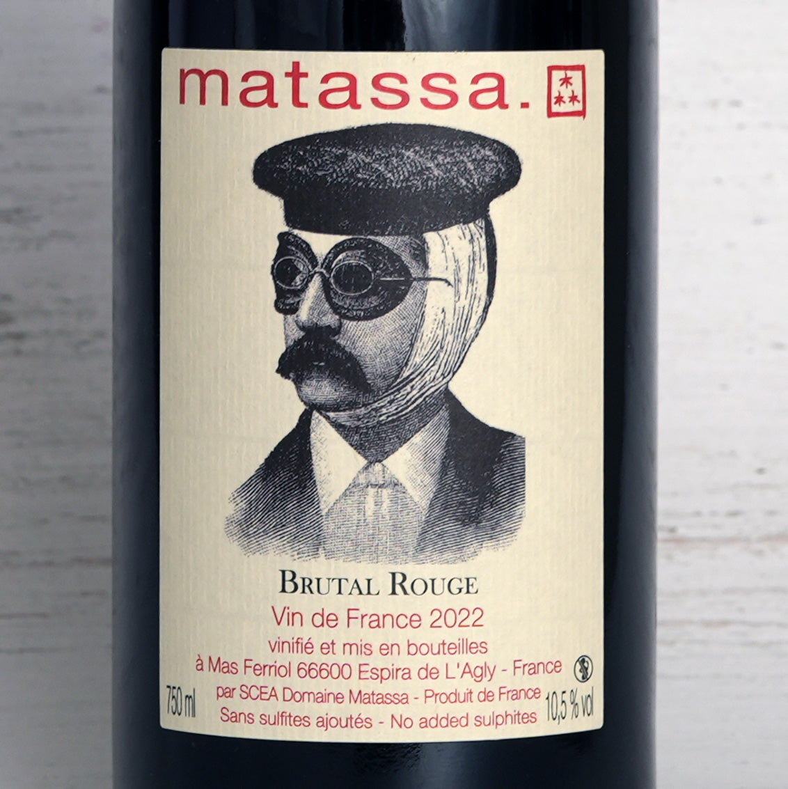 ブルータル・ルージュ 2022 / ドメーヌ・マタッサ-Domaine Matassa