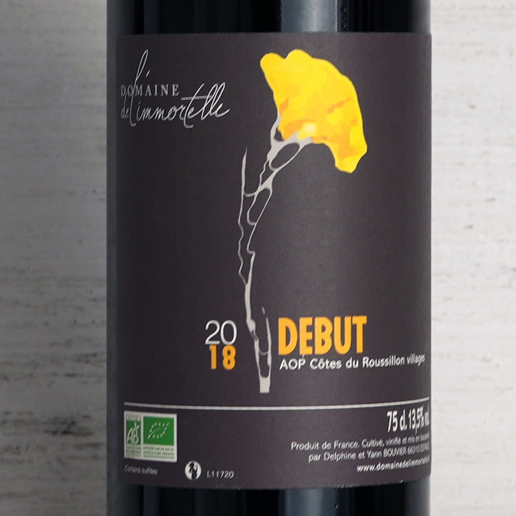 デビュ 2018 / ドメーヌ・ド・リモーテル-Domaine de Limmortelle