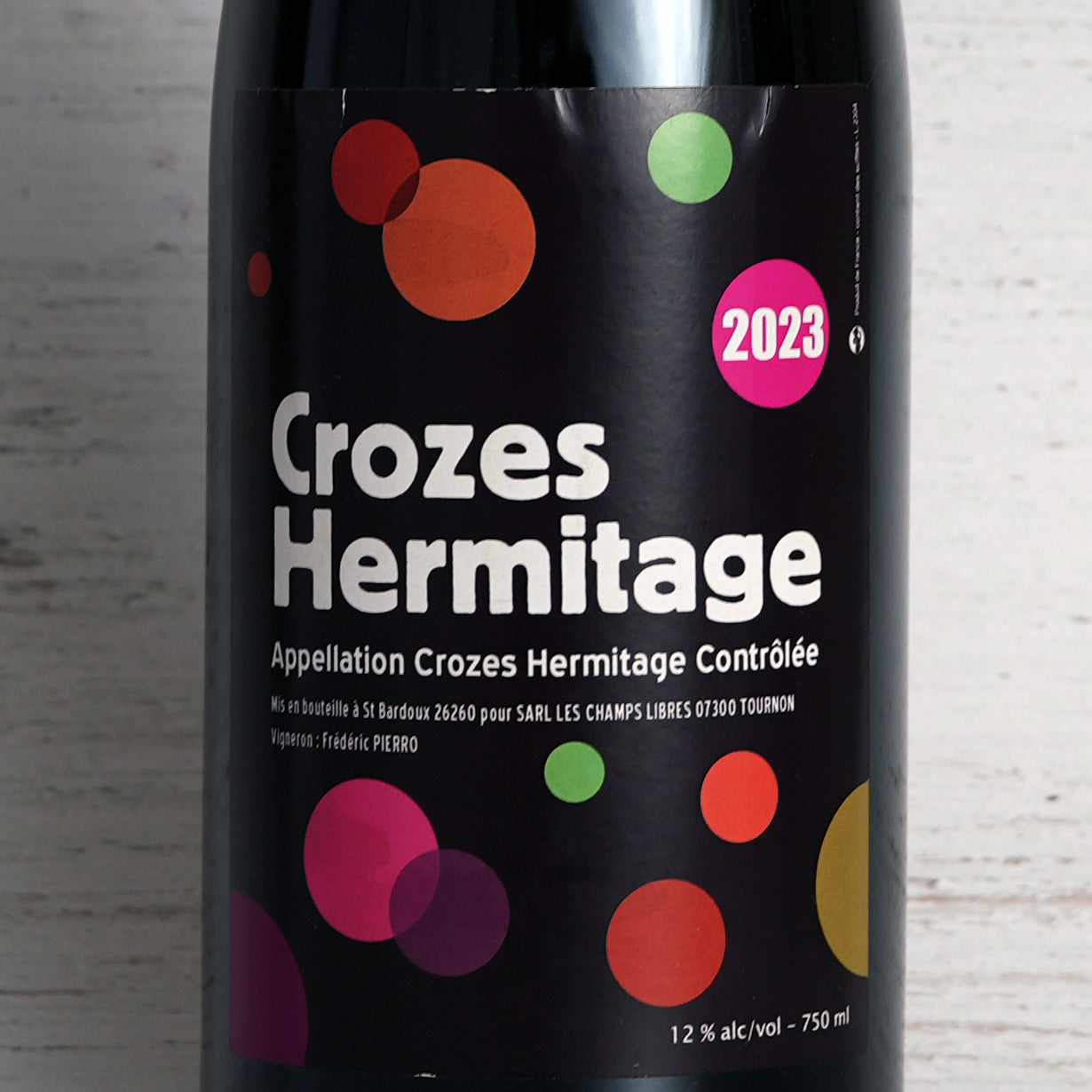 フフン・クローズ・エルミタージュ ルージュ 2023 / レ・シャン・リーブル-Les Champs Libres