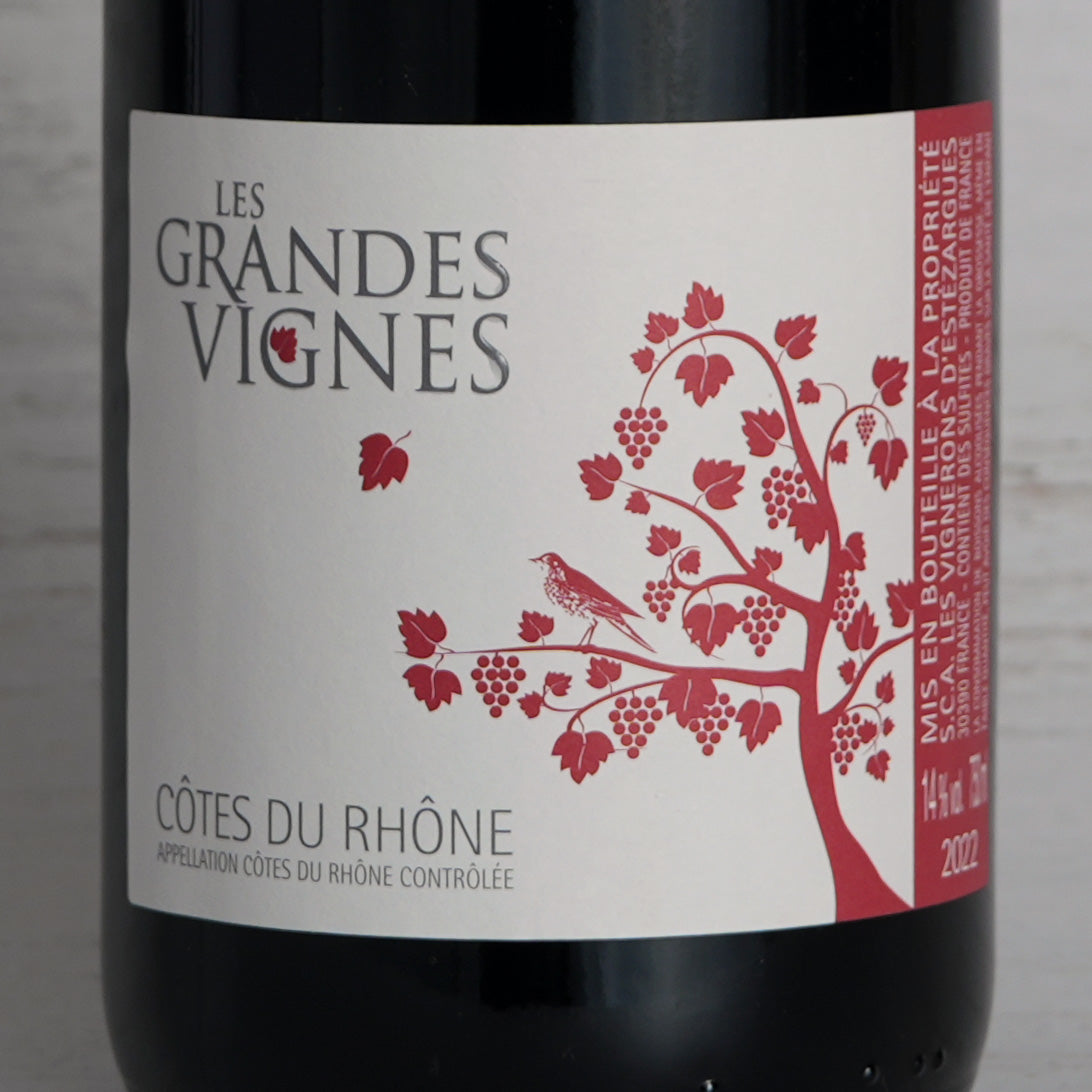 レ グラン ド ヴィーニュ ルージュ 2022 / エステザルグ協同組合-Les Vignerons d’Estezargues