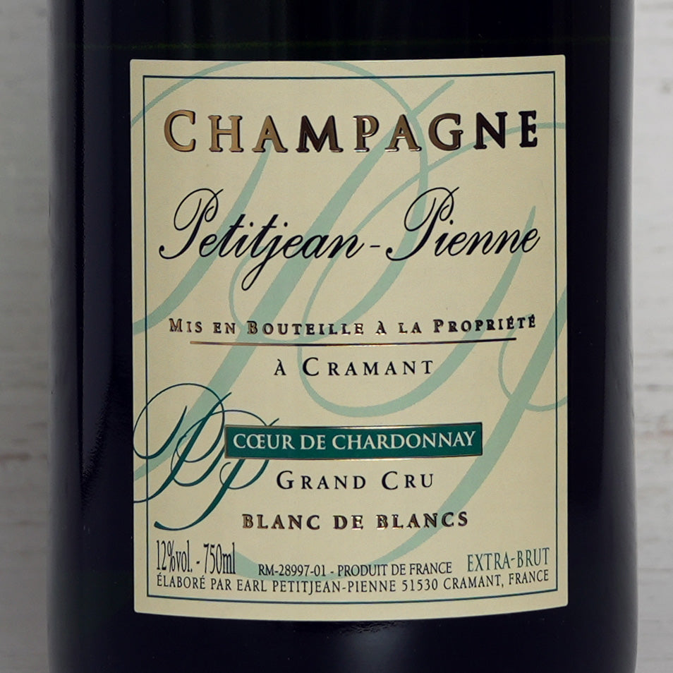 ブラン ド ブラン エクストラ ブリュット  Blanc de Blancs Extra Brut NV /  プチジャン ピエンヌ-Petitjean Pienne