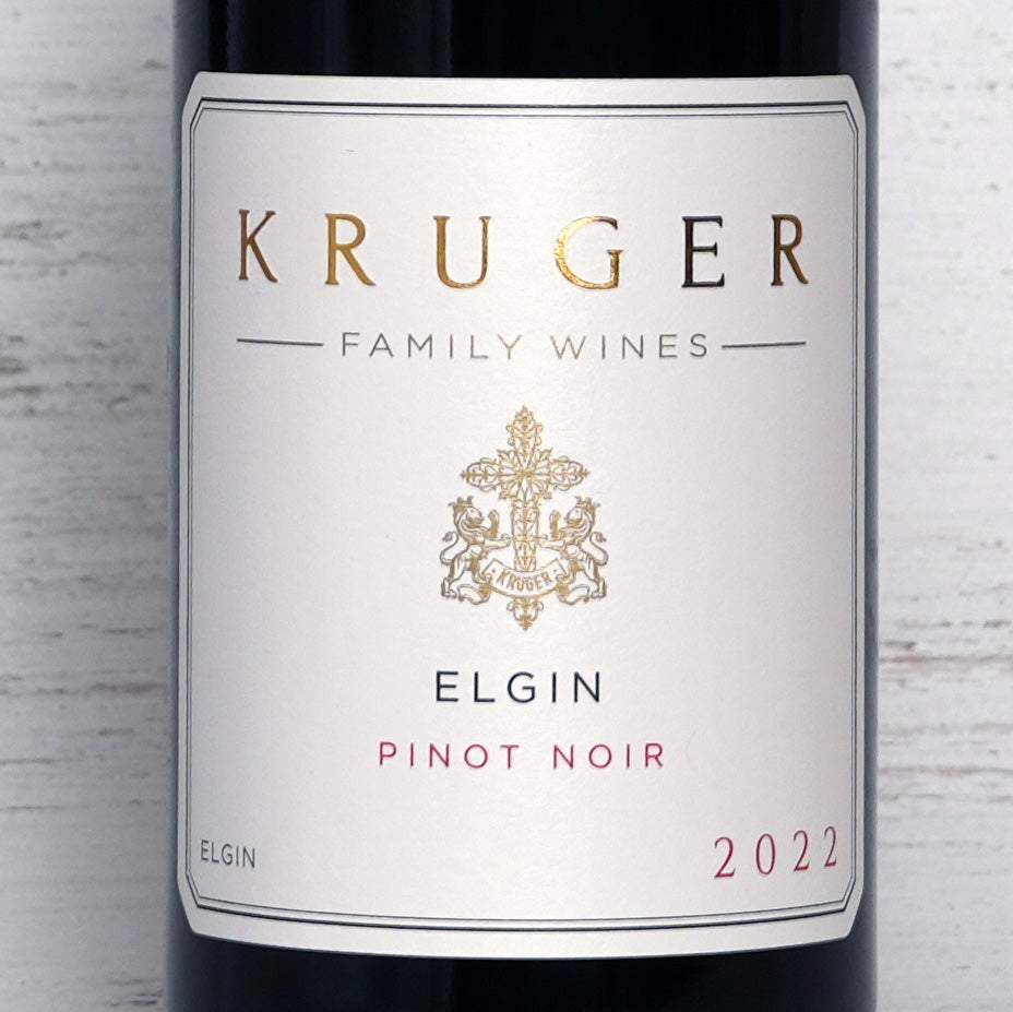 エルギン　ピノ・ノワール 2022 / クルーガー・ファミリー・ワインズ-Kruger Family Wines