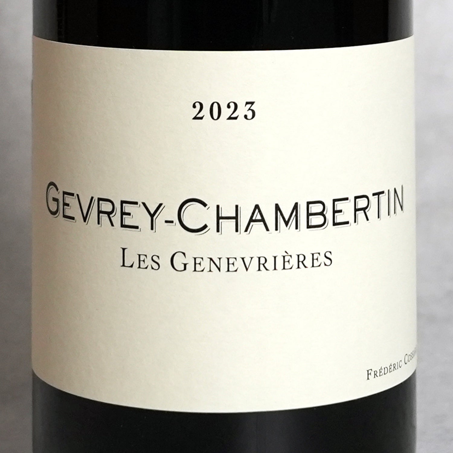 ジュヴレ・シャンベルタン レ・ジュヌヴリエール クヴェヴリ 2023 / フレデリック・コサール-Frederic Cossard