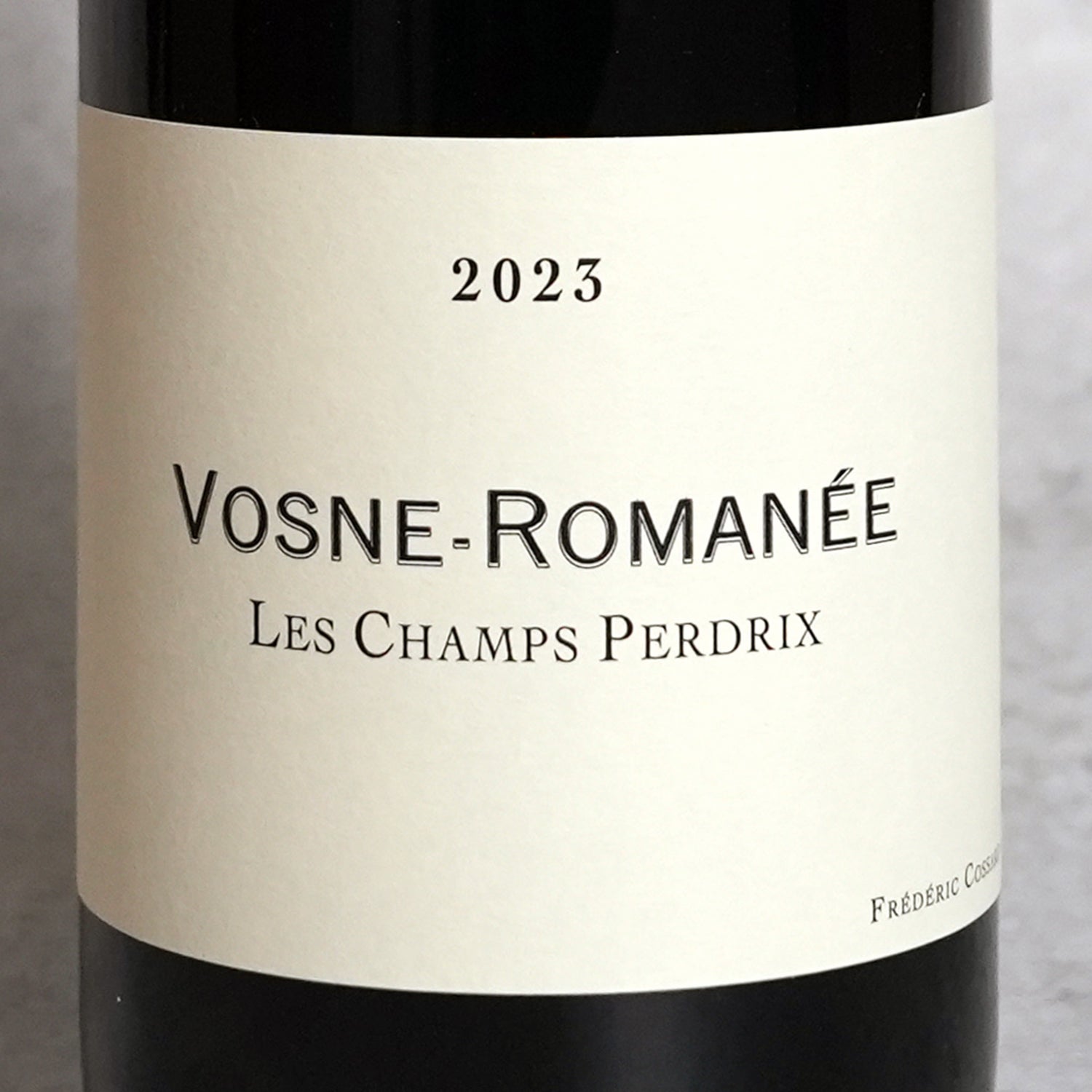 ヴォーヌ・ロマネ レ・シャン・ペルドリ 2023 / フレデリック・コサール-Frederic Cossard